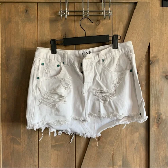 One teaspoon white skirt - Picture 3 of 11